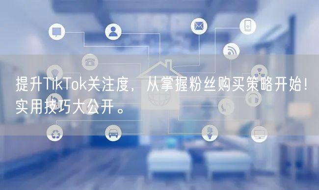 提升TikTok关注度，从掌握粉丝购买策略开始！实用技巧大公开。