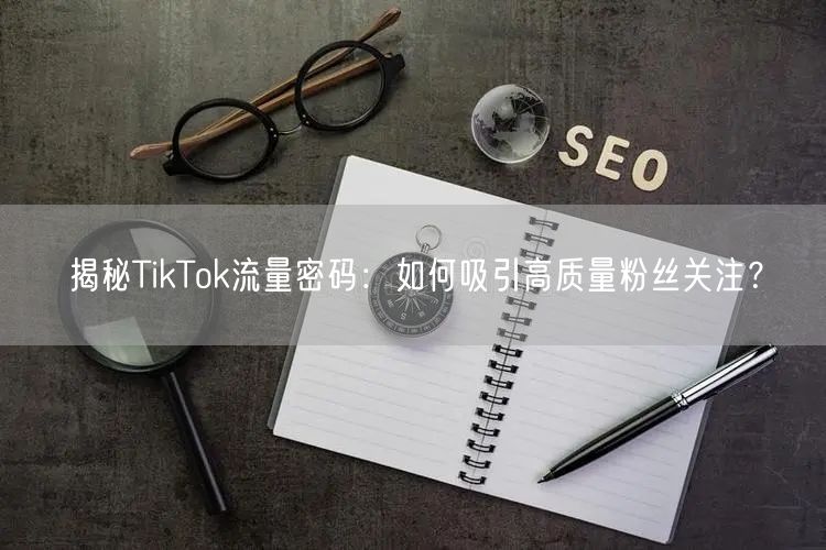 揭秘TikTok流量密码：如何吸引高质量粉丝关注？