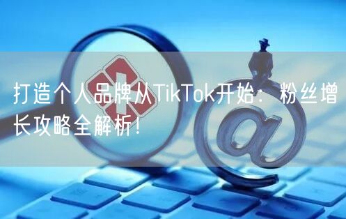 打造个人品牌从TikTok开始：粉丝增长攻略全解析！