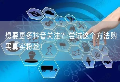 想要更多抖音关注？尝试这个方法购买真实粉丝！