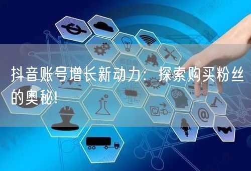 抖音账号增长新动力：探索购买粉丝的奥秘!