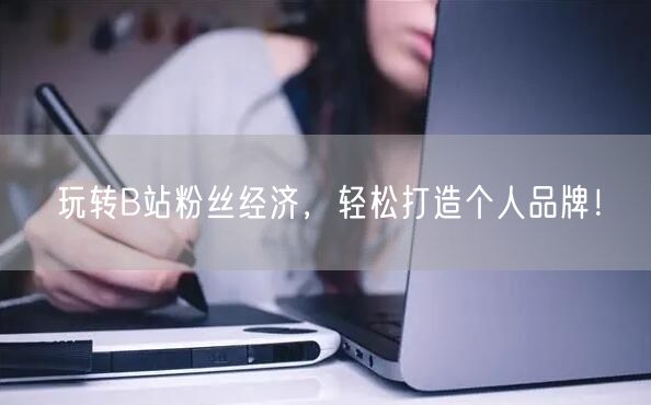 玩转B站粉丝经济，轻松打造个人品牌！