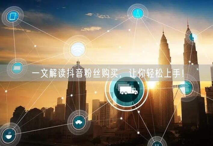 一文解读抖音粉丝购买，让你轻松上手！