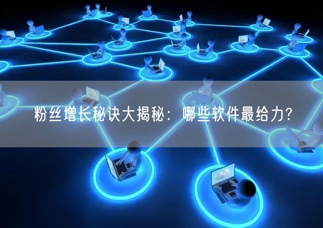 粉丝增长秘诀大揭秘：哪些软件最给力？