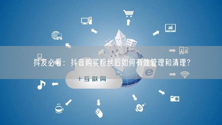 抖友必看：抖音购买粉丝后如何有效管理和清理？