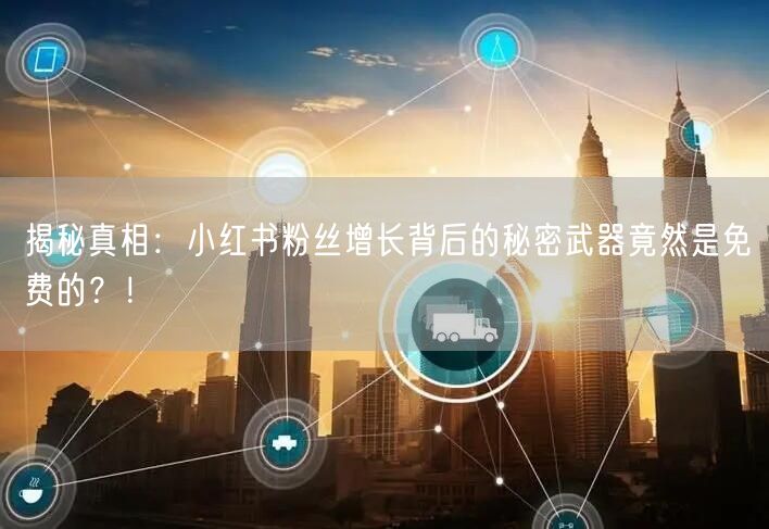 揭秘真相：小红书粉丝增长背后的秘密武器竟然是免费的？！