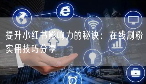 提升小红书影响力的秘诀：在线刷粉实用技巧分享