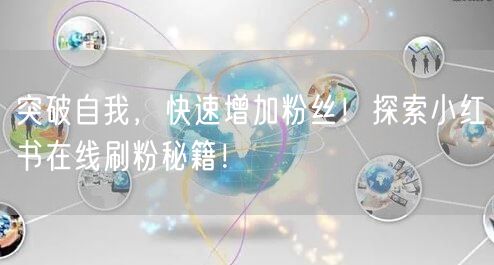 突破自我，快速增加粉丝！探索小红书在线刷粉秘籍！