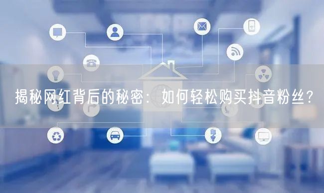 揭秘网红背后的秘密：如何轻松购买抖音粉丝？