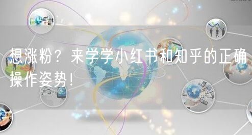 想涨粉？来学学小红书和知乎的正确操作姿势！