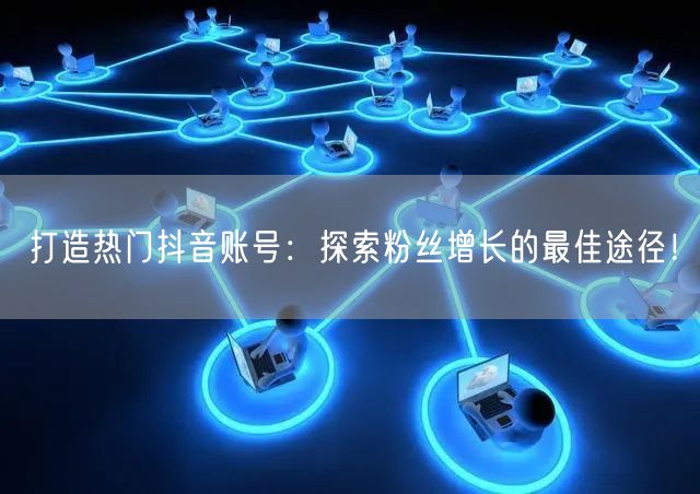 打造热门抖音账号：探索粉丝增长的最佳途径！