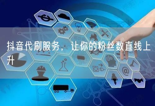 抖音代刷服务，让你的粉丝数直线上升