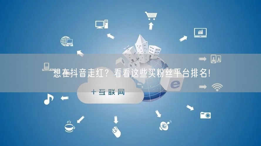 想在抖音走红？看看这些买粉丝平台排名！