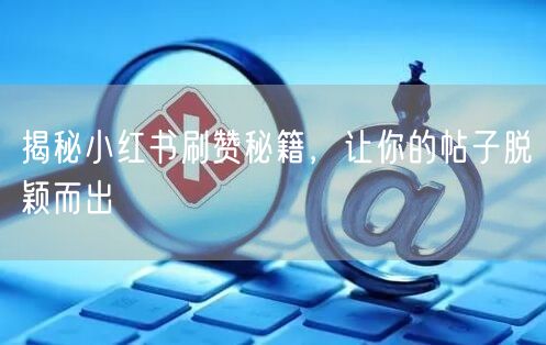 揭秘小红书刷赞秘籍，让你的帖子脱颖而出